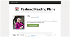 Desktop Screenshot of featuredplans.youversion.com